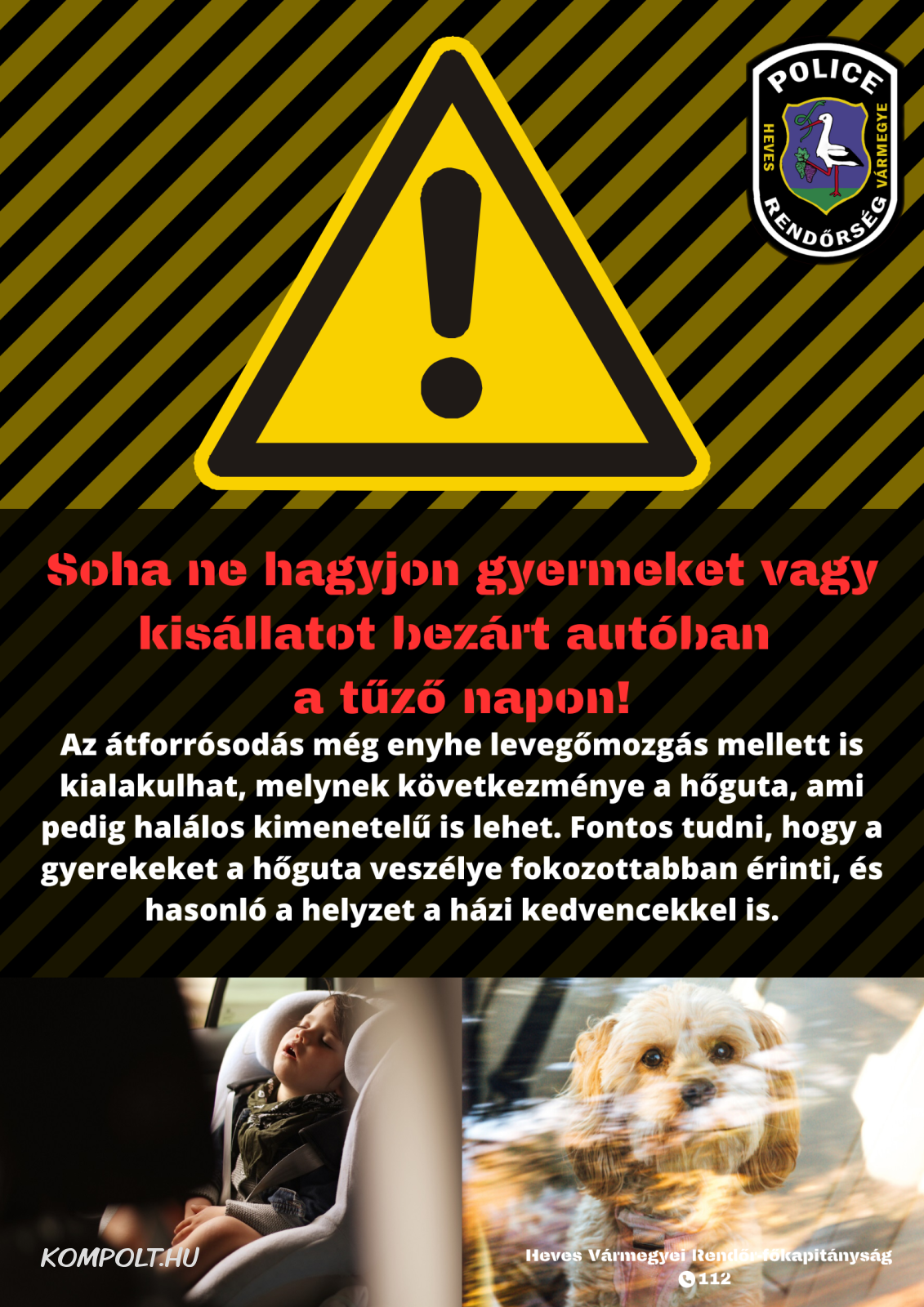 Figyelemfelhívó nyári tájékoztató
